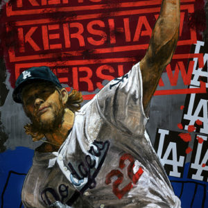 Clayton Kershaw by Stephen Holland (Pitching)