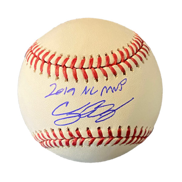 Cody Bellinger “2019 NL MVP” Autographed Baseball