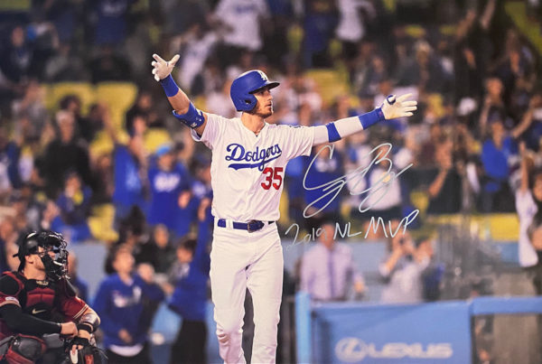 Cody Bellinger 2019 MVP Photo Canvas