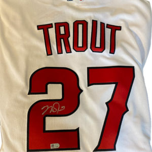 Mike Trout Autographed Jersey