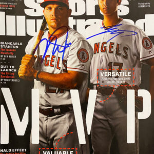 Mike Trout & Shohei Ohtani Signed Sports Illustrated