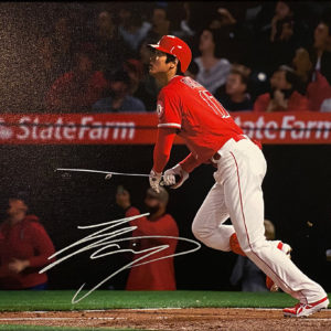 Shohei Ohtani 1st Career HR Photo Canvas