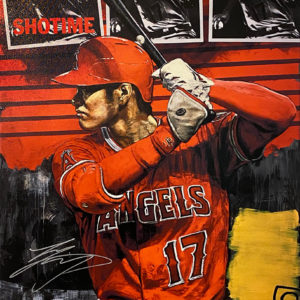 Shohei Ohtani by Stephen Holland (Batting)