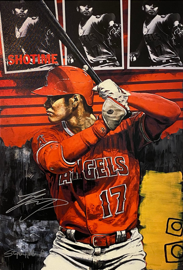 Shohei Ohtani by Stephen Holland (Batting)