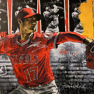 Shohei Ohtani by Stephen Holland (Pitching)