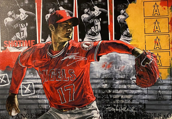 Shohei Ohtani by Stephen Holland (Pitching)