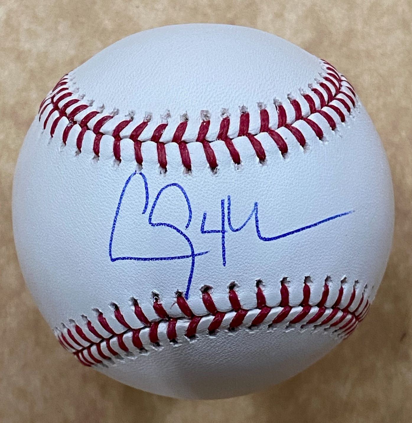 clayton kershaw autographed baseball