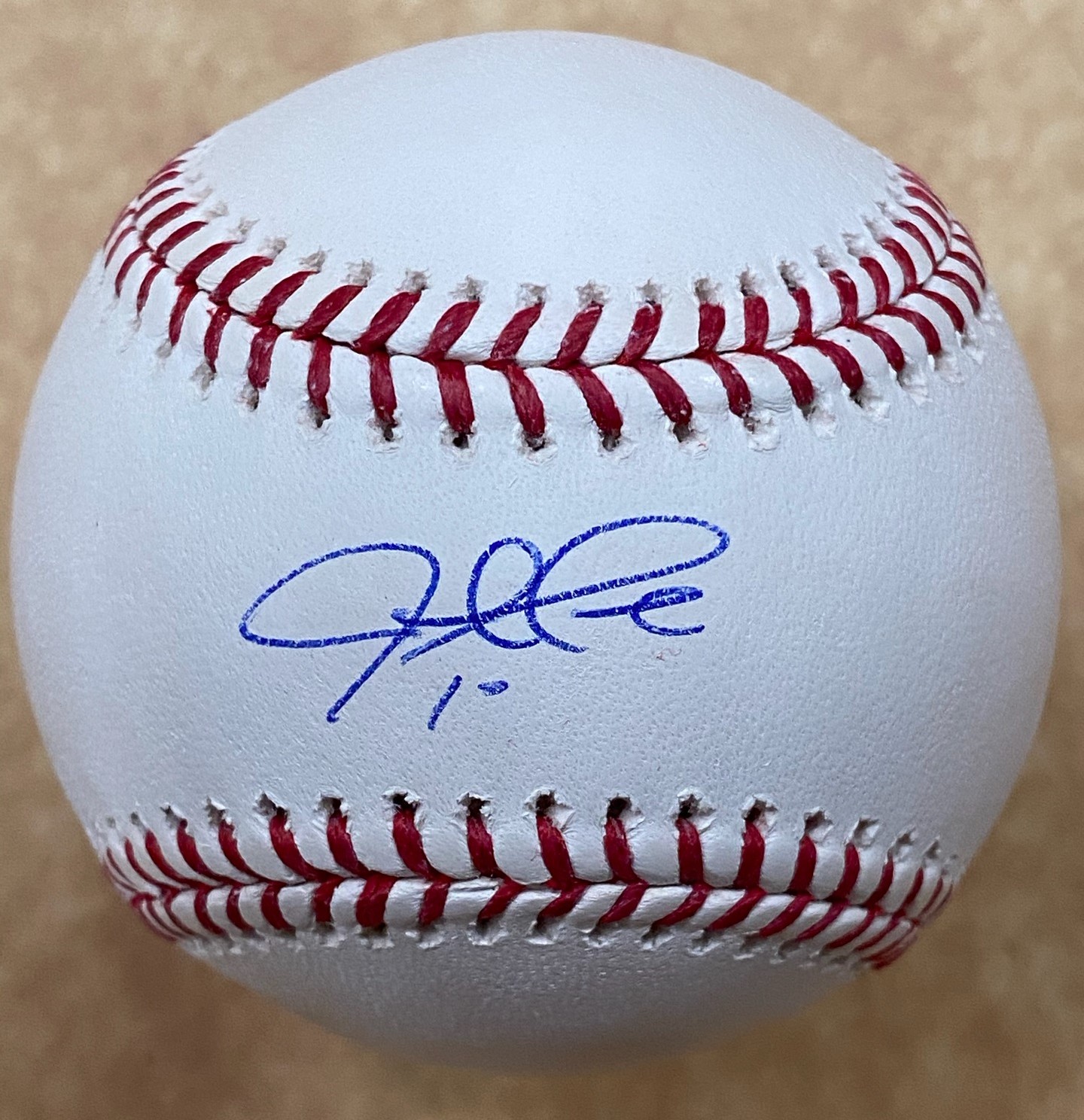 Justin Turner Los Angeles Dodgers Signed Autograph Game Model Baseball Bat Blonde LoJo Sports Certified 