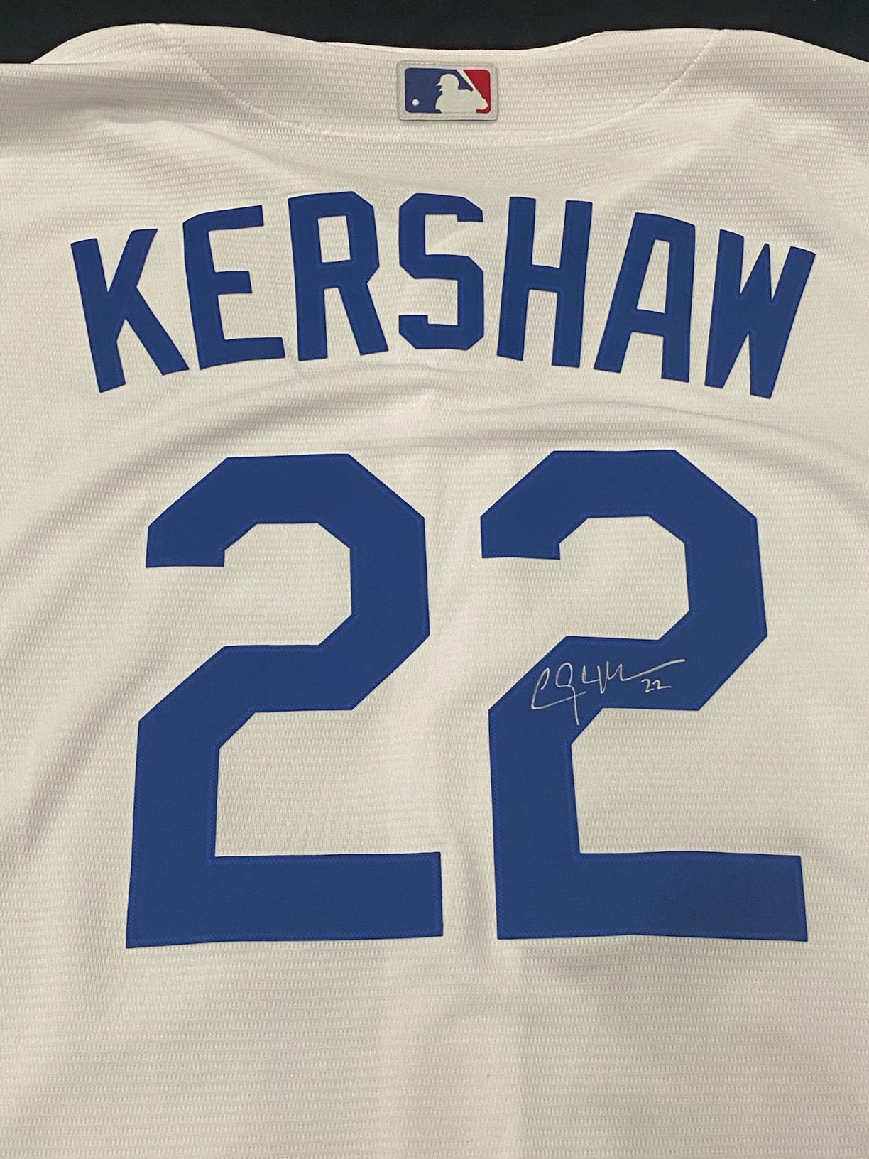 Clayton Kershaw Autographed Los Angeles Dodgers Jersey Framed