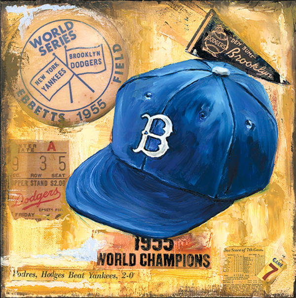 Lindsay Frost Dodgers Cap 1955