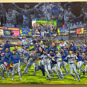 2024 Dodgers Celebration by Opie Otterstad