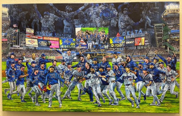 2024 Dodgers Celebration by Opie Otterstad